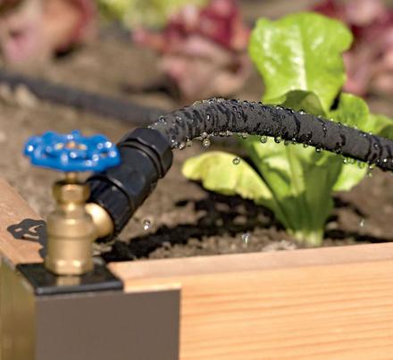 This Garden Hose Will Slowly Drip Water Into Your Garden