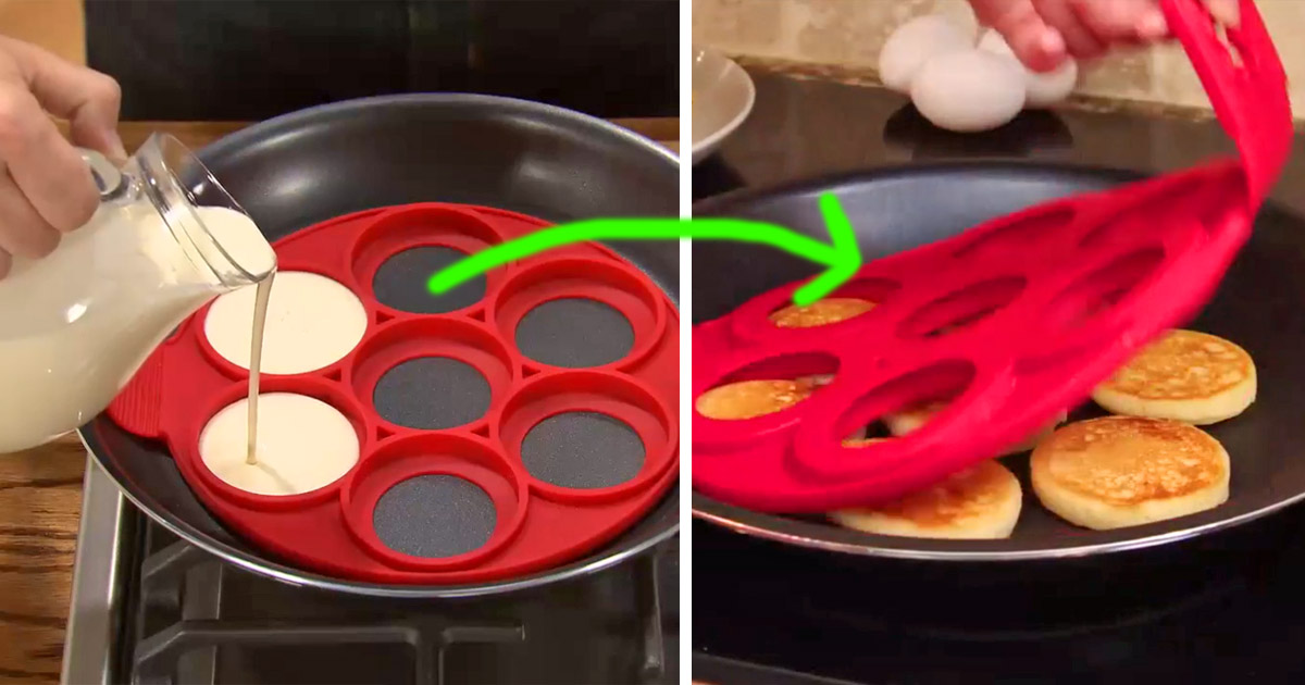 EZ Flip Silicone Mold Flipper Pancake Cooker™