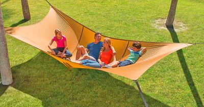 This Giant Hammock Can Hold Up To 1,100 Lbs