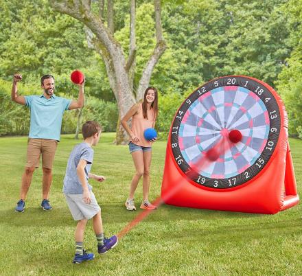 This Giant Soccer Dartboard Is The Perfect Yard Game For Summer BBQs