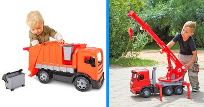 This Giant Working Garbage Truck Toy Lets Your Child Become a Junior Sanitation Engineer
