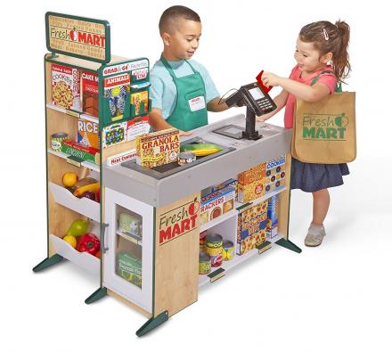 kids pretend supermarket