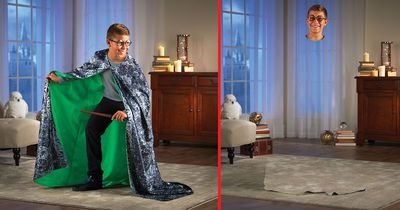 This Harry Potter Invisibility Cloak Actually Turn You Invisible Using a Smart Phone App
