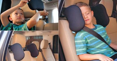 This Headrest Lets You Nap Comfortably In The Car