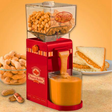 You will go nuts for this electric peanut butter maker –