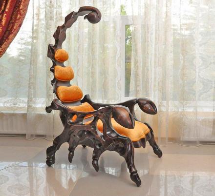 This Incredible Scorpion Chair Might Be The Ultimate Evil Villain Chair