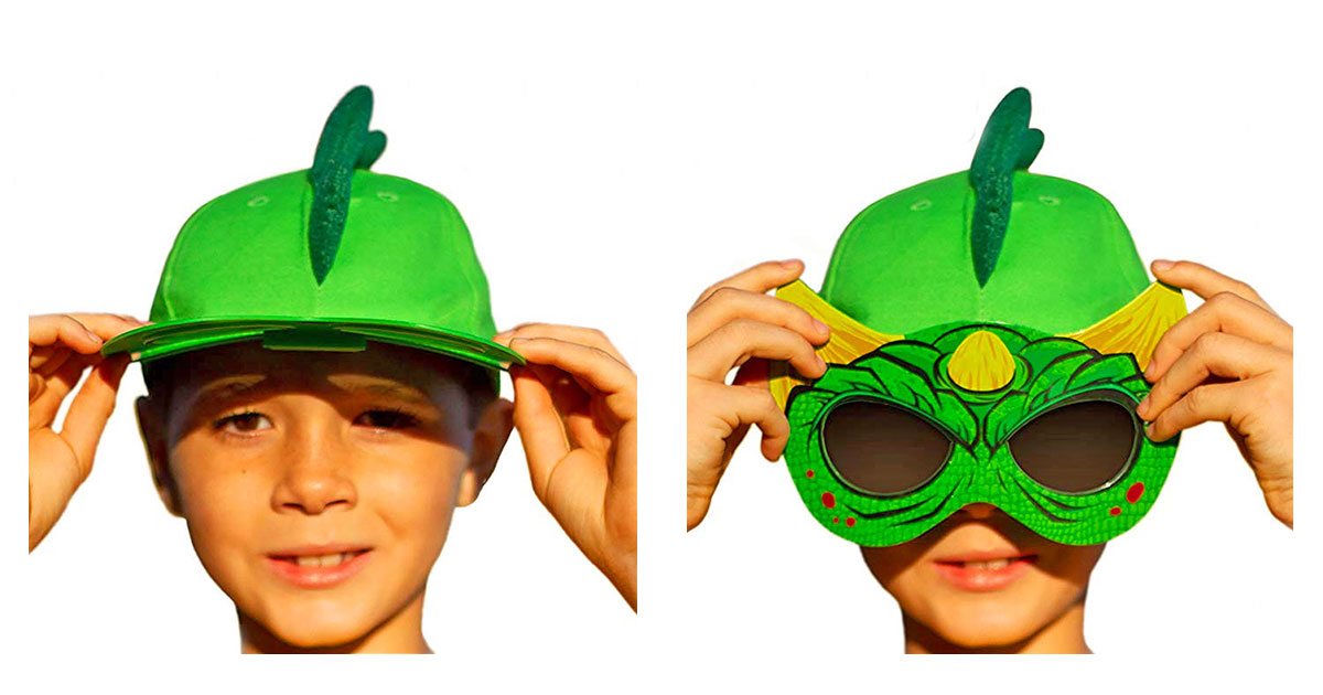 This Kids Hat Instantly Turns Into a Mask For a Super Easy