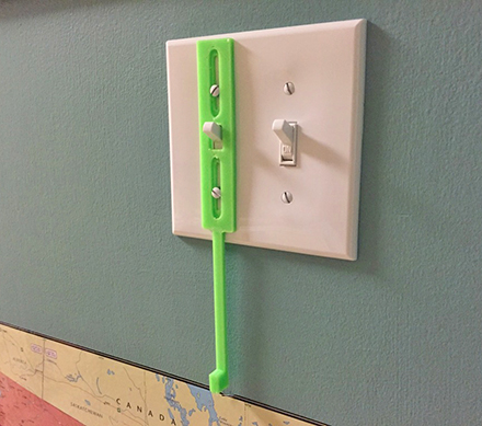 This Light Switch Extender Helps Children Reach The Light Switch