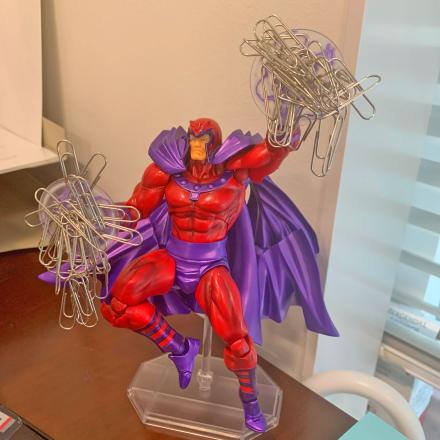 This Magneto Paperclip Holder Requires a Spot On Every X-Men Geeks Desk