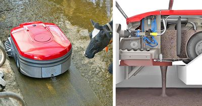 This Manure Robot Vacuum Cleans Your Barn Floors Like a Roomba