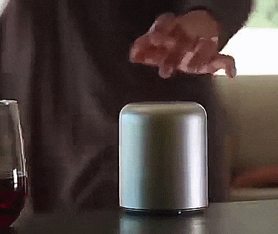 This Minimalist Bluetooth Speaker Rises Up To Reveal The Speaker
