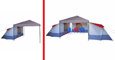 This Modular Tent System Lets Up To 3 Tents Connect and Share a Sheltered Common Area