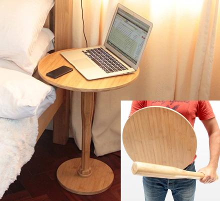 This Nightstand Turns Into a Bat and Shield For Self-Defense