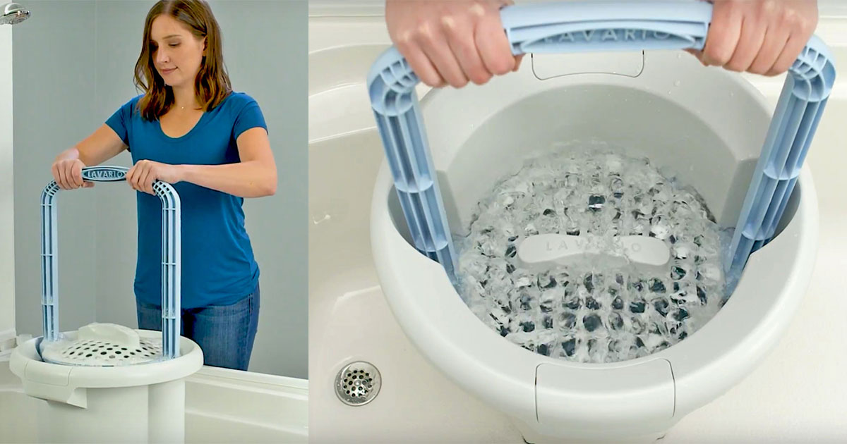 This Portable, Manual Washer Lets You Clean Your Clothes Anywhere