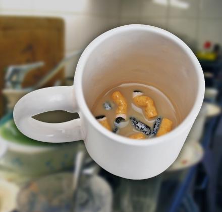 This Prank Coffee Mug Looks Like a Dirty Ashtray Full Of Cigarettes