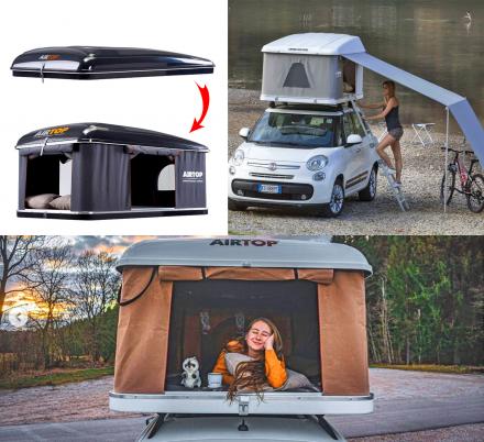This Rooftop Expanding Tent Lets You Camp Out Anywhere