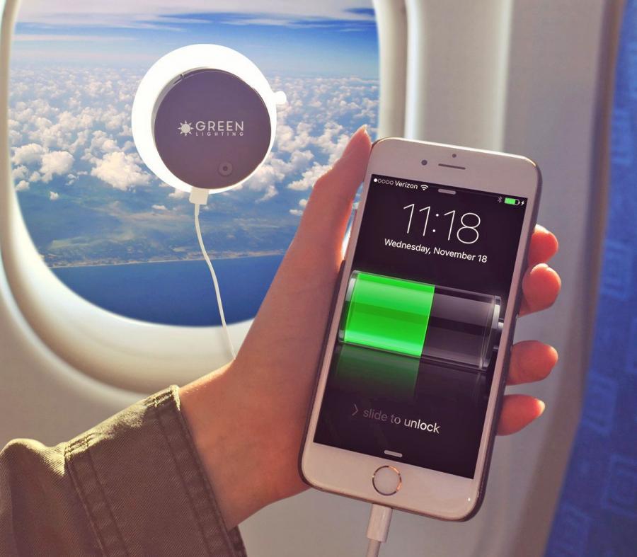 This Solar Phone Charger Attaches To Any Window, Charges Your Phone Via