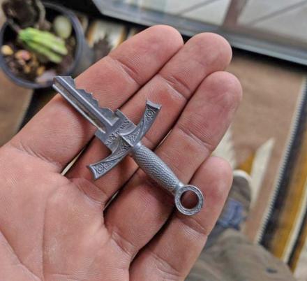 This Sword Key Lets You Unlock Your Doors In The Greatest Way Possible