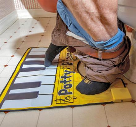 This Toilet Piano Lets You Make Music While You Poo