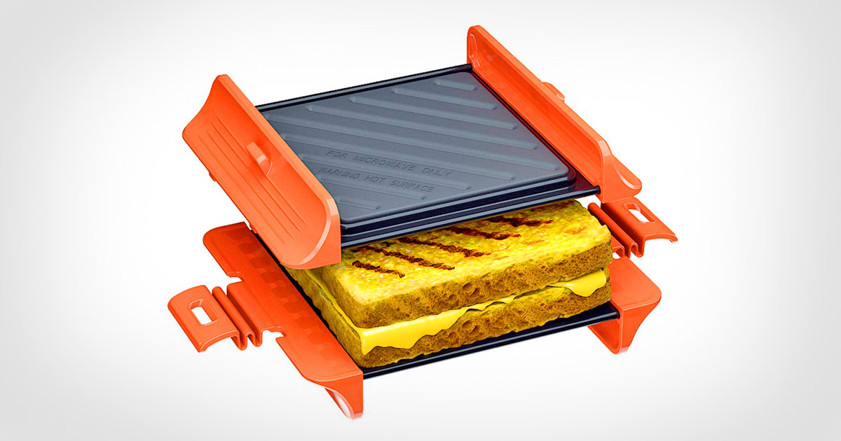 This Tool Lets You Make Grilled Cheese Sandwiches In The Microwave