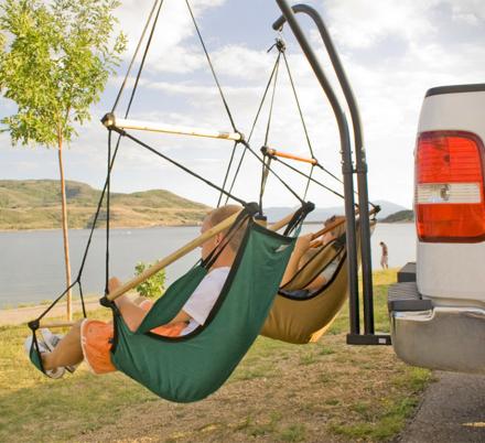 tailgate swing chair