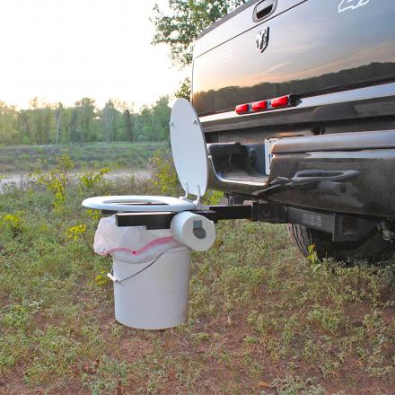 This Truck Hitch Camping Toilet Might Be The Quickest, Easiest Way To Poo Outdoors