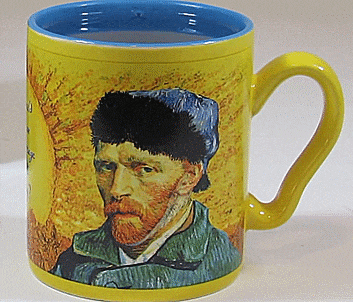This Van Gogh Mug Removes His Ear When Hot Liquid Is Added