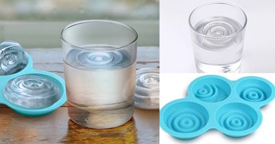 This Water Ripple Ice Cube Tray Makes It Look Like You