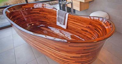 This Woodworker Makes Luxurious Wooden Bathtubs Inspired From His Background As a Shipbuilder