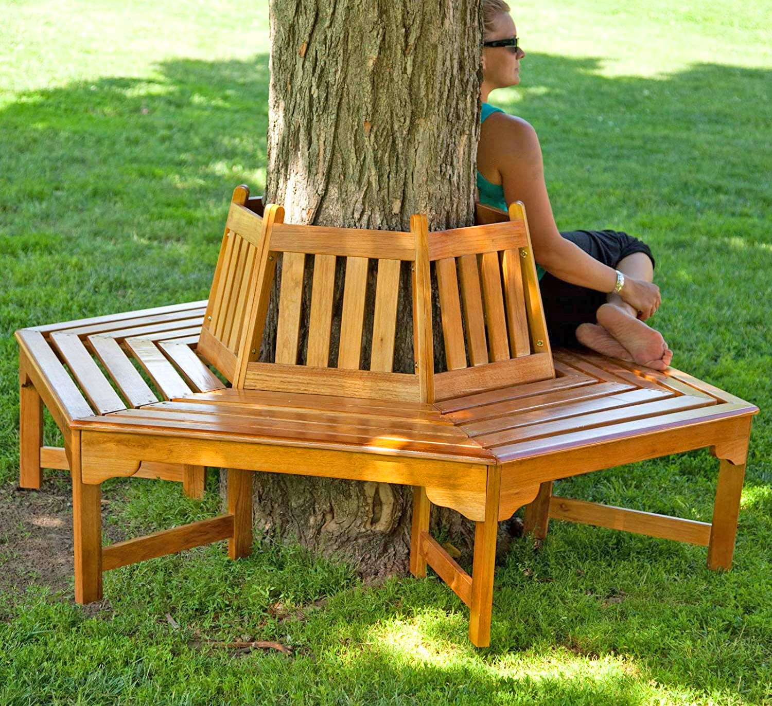 These Wrap Around Tree Benches Provide, Bench Around The Tree