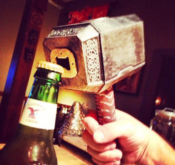 Thor's Hammer Bottle Opener