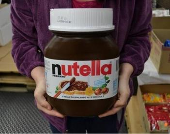 Giant 11lb Tub Of Nutella