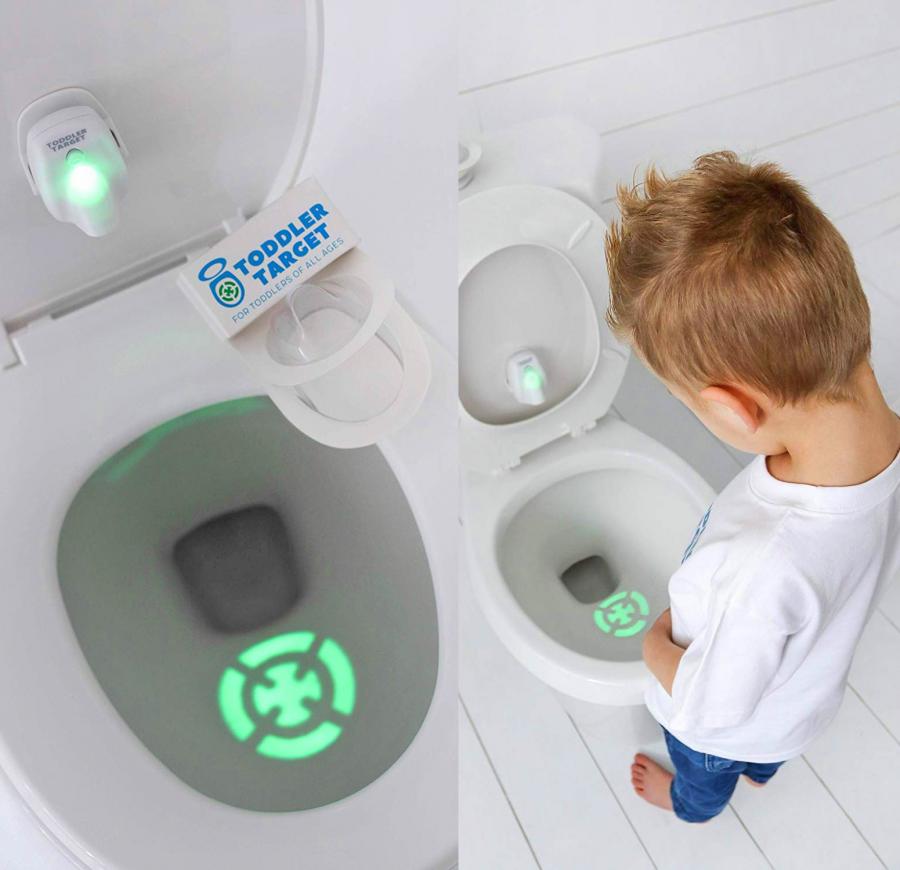 This Genius Target Toilet Light Helps Potty Train Y