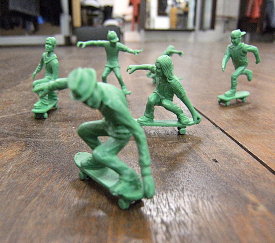 Little green clearance army men