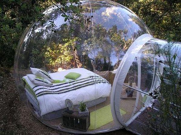 Bubble Tent - Transparent Bubble Tent Lets You Fall Asleep Under The Stars