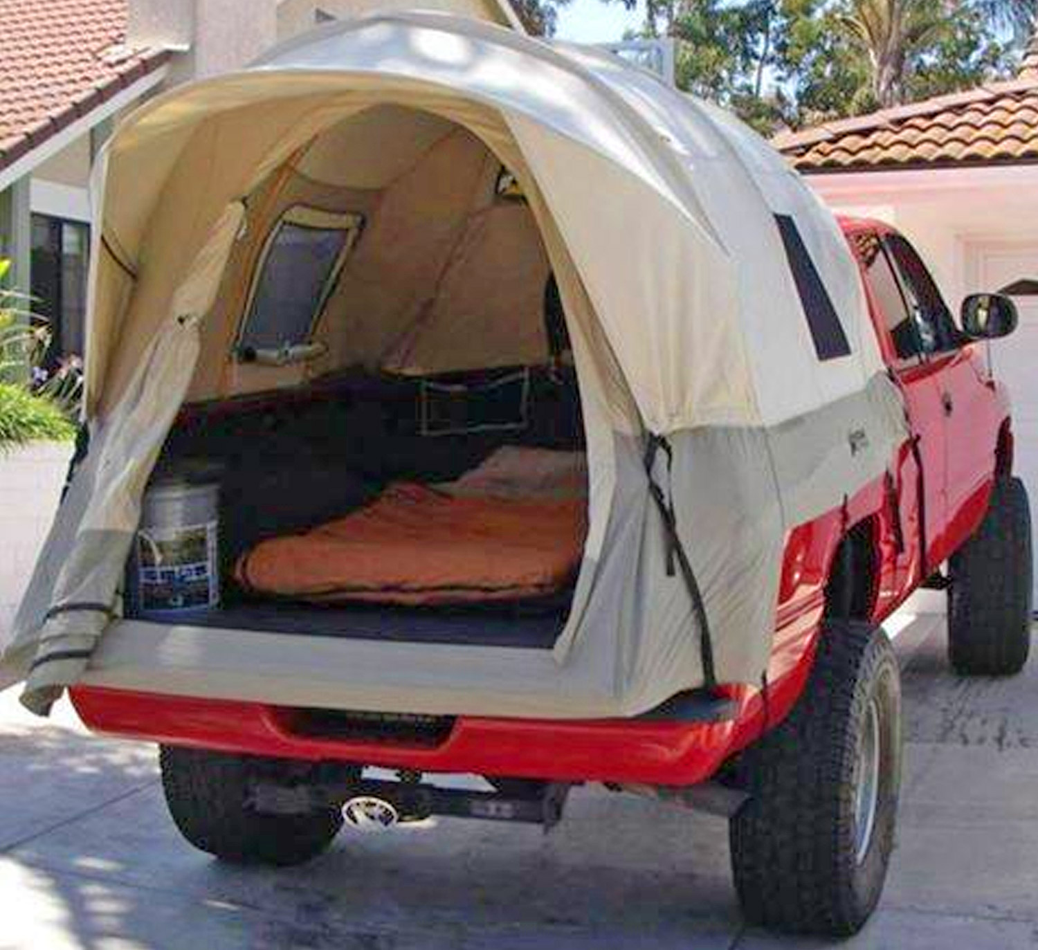 This Truck Bed Camping Tent Gives You A Place To Sleep Wherever You Are