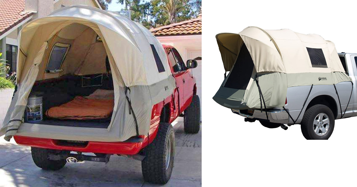 Truck bed outlet cot