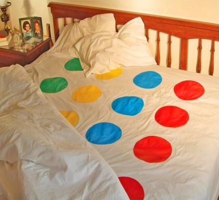 Twister Bed Sheets Are Here To Spice Up Bedtime