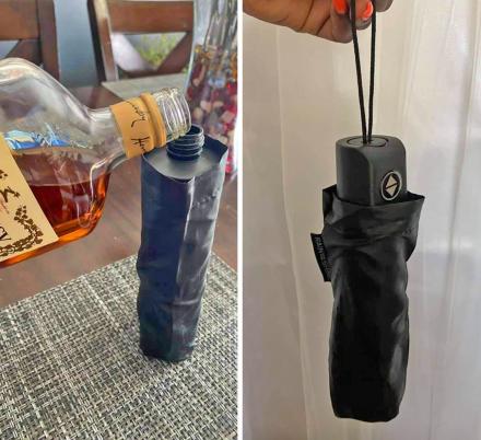 This Ingenious Umbrella Flask Lets You Sneak Booze Into Stadiums, Concerts