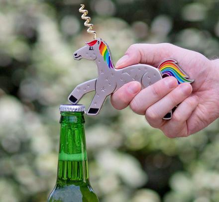 Unicork: Unicorn Wine and Bottle Opener