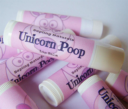 Unicorn Poop Lip Balm