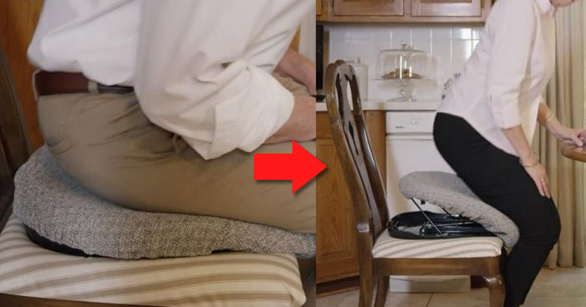 AutoLifting Cushion Helps Seniors and Disabled Easily Get Up From Sitting