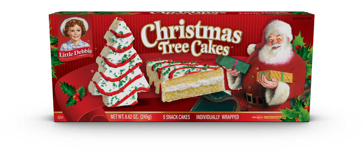 Little Debbie Christmas Tree Cakes Ice Cream