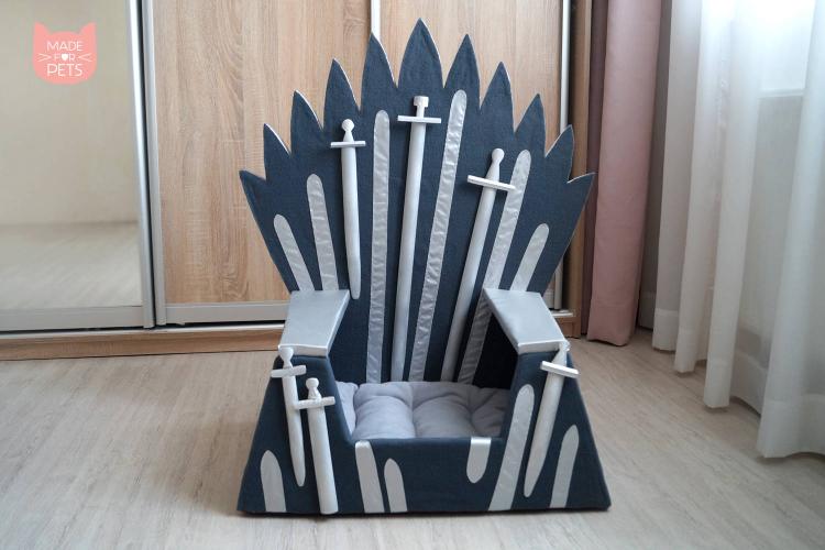 Game Of Thrones Iron Throne Cat Bed - Game Of Thrones Dog Bed