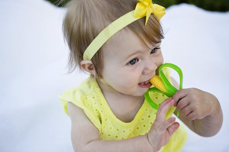 corn cob teether