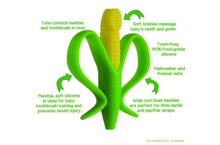 corn cob teether