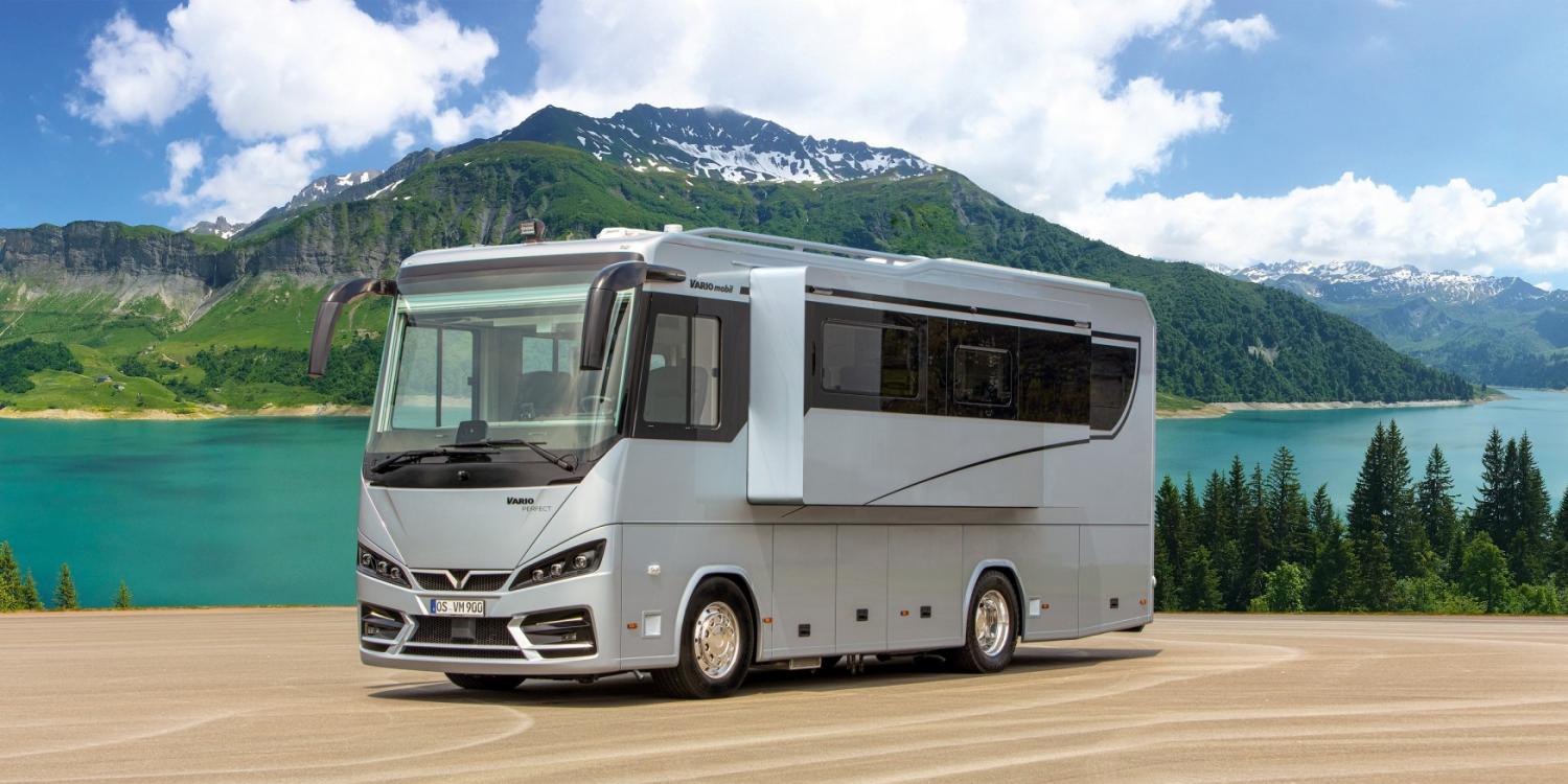 This Amazing $1.8 Million Ultra-Luxury RV Has Its Own Garage In The Back