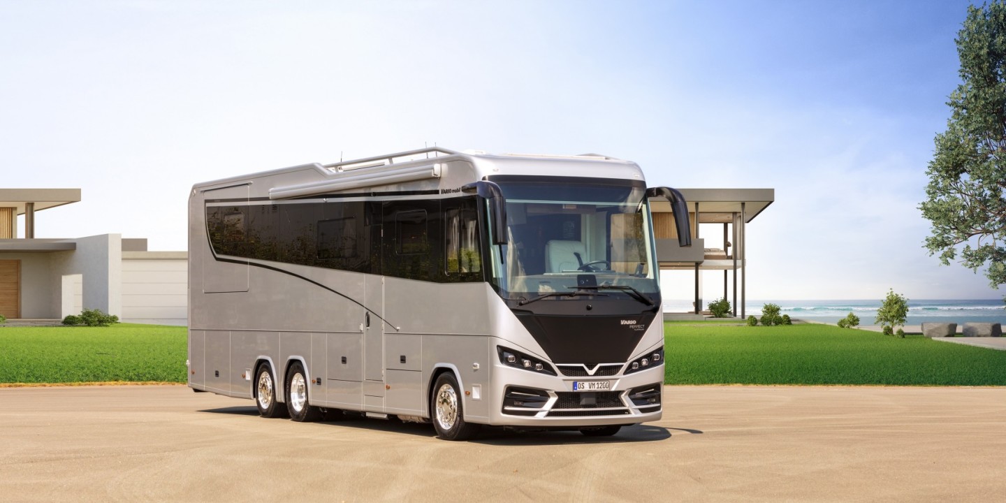 This Amazing $1.8 Million Ultra-Luxury RV Has Its Own Garage In The Back