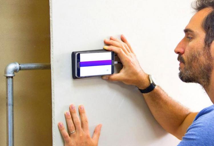 Walabot: Sensor That Sees Through Walls To Prevent Drilling Into Cords or Pipes