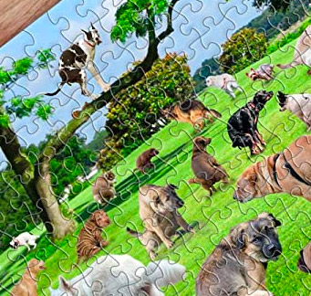 Pooping Dogs Puzzle